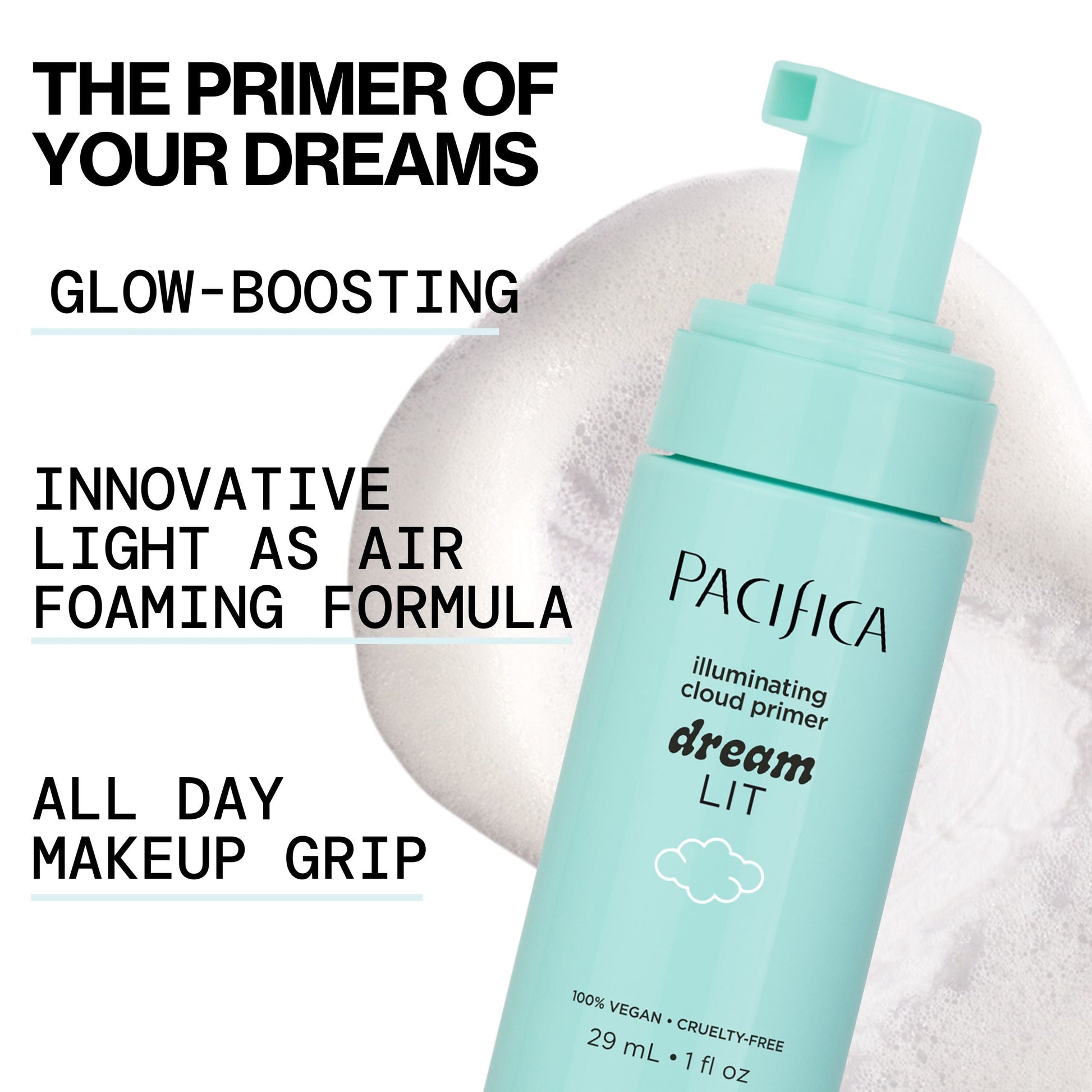 Dreamlit Illuminating Cloud Primer - Makeup - Pacifica Beauty